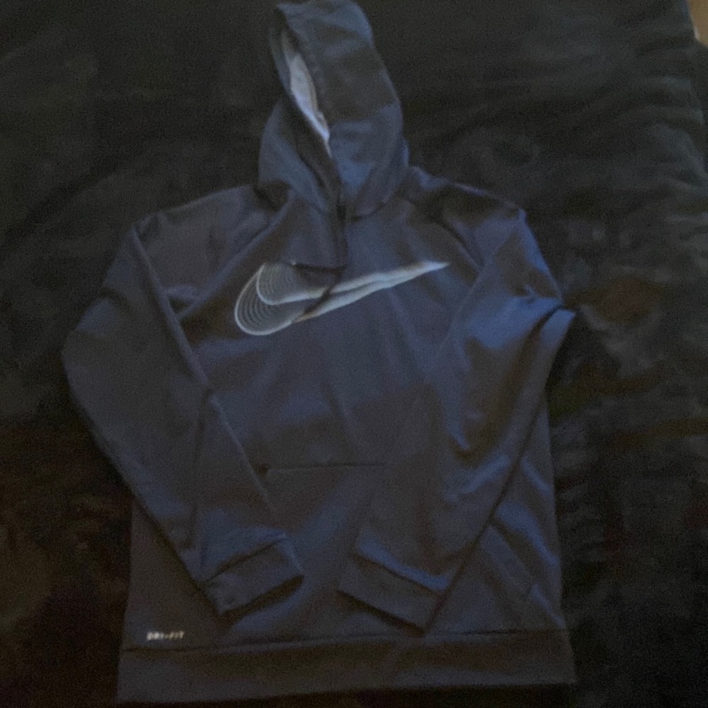 Vintage navy blue Nike hoodie
